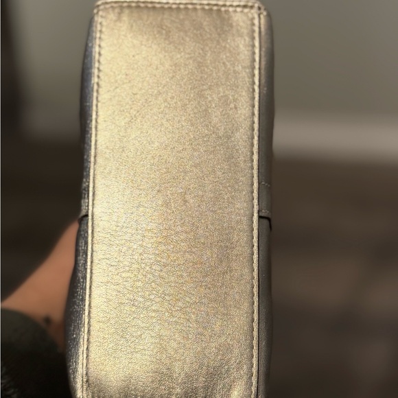 Coach Gold Shoulder Bag - Picture 5 of 9